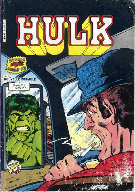 Scan de la Couverture Hulk Comics n 4